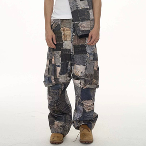 ผู้ผลิต OEM กางเกงคาร์โก้ผ้าแคนวาสทรงตรงแบบสบายๆ หลายกระเป๋า เอวสูง ทรงปกติ เป็นมิตรกับสิ่งแวดล้อม น้ำหนักเบา ระบายอากาศได้ดี แห้งเร็ว - Product Image 1