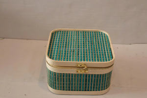 Cesta de almacenamiento de bambú tejido ecológico de Color Natural con tapa para Picnic, Camping, almacenamiento de bebidas/alimentos, diseño Flexible - Product Image 4