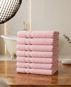 Modern Style Bathroom <b>Towels</b> Premium Cotton Soft Absorbent <b>Towels</b> Stylish Cotton <b>Bath</b> <b>Towel</b> <b>Set</b> Trendy Bathroom Decor <b>Towels</b> - Product Image 4