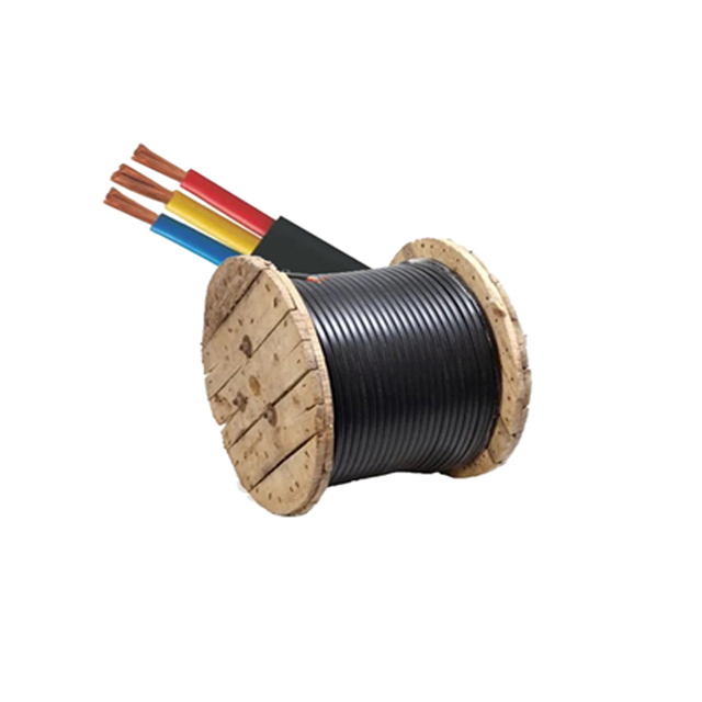 Copper Submersible Pump Cable | Flat & Round Submersible Cables | 3 Core 4 Core Deepwell Water Pump Cable India