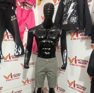 กางเกงขาสั้นคาร์โก้ผู้ชายไซส์ใหญ่ ความยาวครึ่งน่อง สไตล์ลำลอง มีกระเป๋าหลายช่อง ผ้าฝ้ายทวิลล์ สำหรับฤดูร้อน รุ่นใหม่ เหมาะสำหรับใส่ไปชายหาด - Product Image 1