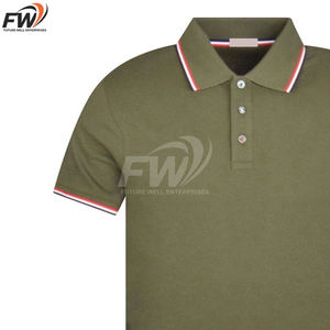 เสื้อโปโลชายแบบใหม่ขายดี OEM พร้อมกระดุมด้านหน้าสไตล์เฮนลีย์ ผ้าแห้งเร็วและป้องกันกลิ่น - Product Image 6