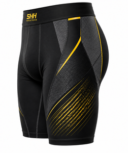 Men <b>Compression</b> Shorts Custom Logo Quick Dry Stretch Gym Running Training Sports Base Layer Tights OEM Wholesale Manufacturer - Product Image 3
