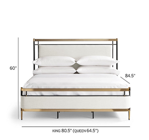 Base de Cama Matrimonial Moderna Minimalista de Madera de Caoba Sólida con 4 Cajones, Muebles de Dormitorio de Lujo, Cabecero Tapizado para Apartamento - Product Image 5