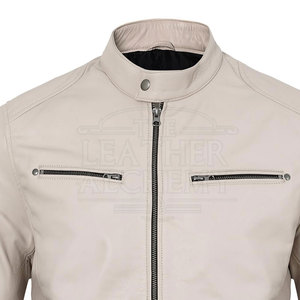 Durable Motor <b>Bike</b> Leather <b>Jacket</b> With Fashionable Structure Comfortable Lining Adjustable Features And Long Lasting Build - Product Image 5