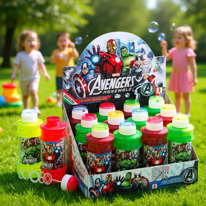 Juguete de Burbujas Superman 300ML POMPA JABON Divertidos Juguetes de Burbujas para Niños - Product Image 3