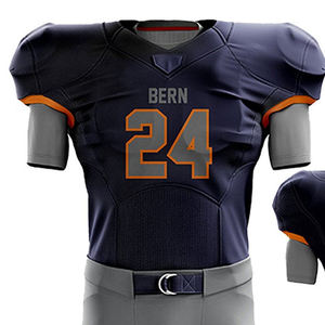 ชุดยูนิฟอร์มอเมริกันฟุตบอลคุณภาพสูง ราคาโรงงาน ไซส์ใหญ่ทุกสี แฟชั่นทันสมัย ระบายอากาศได้ดี - Product Image 6