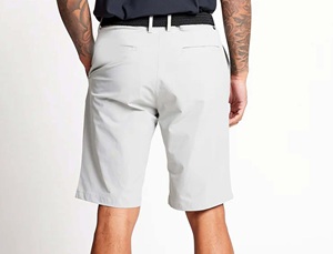 Pantalones Cortos de Golf Chino de Sarga Elástica para Verano al por Mayor, Pantalones Cortos Calientes hasta la Rodilla 100% Algodón para Hombre, Pantalones Cortos Chino con Logotipo Personalizado Transpirables - Product Image 4