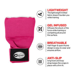 KING4RING Gel Quick Hand Wrap para Guantes de Boxeo - Ligero y Duradero, Unisex, para Kickboxing - Product Image 5