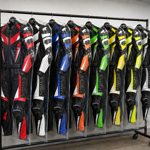 Combinaison de course moto en cuir véritable sur mesure avec protection CE, combinaison de moto, combinaison de course en cuir, OEM ODM - Product Image 6