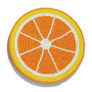 Abalorio colgante de cuentas de semilla y bordado para bolsos de verano, abalorio de diseñador para bolso con delicados elementos de bordado de cuentas - Product Image 5