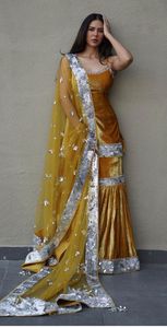 AA IMPEX New Anarkali <b>Dress</b> Indian and Pakistani Clothing Customized 3 Piece Outfit Embroidered Wedding Party Wear - Product Image 2