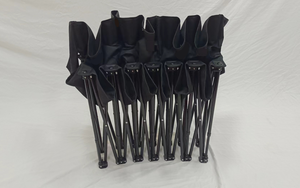 Waising ม้านั่งแบบพกพา6ที่นั่งพับได้สำหรับทีมกีฬากีฬาพร้อมหลัง - Product Image 5