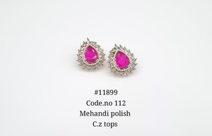 Pendientes de tuerca 11899 con circonita cúbica, diseño de halo marquesa y engaste de garra, joyería llamativa y brillante para fiestas y bodas - Product Image 5