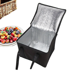 Bolsa Térmica para Entrega de Pizza de Gran Capacidad con Bolsillo de Malla, Mochila Impermeable para Entrega de Alimentos para Mantener los Alimentos Frescos - Product Image 4