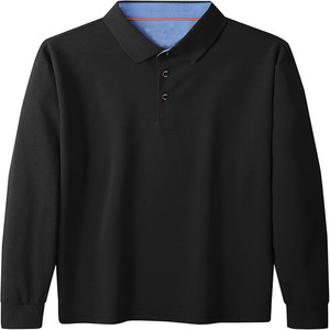 Camisa Casual de Color Negro Sólido para Hombre, Cuello Camisero, Tela Popelina, Ropa de Verano, Camisas de Algodón - Product Image 4