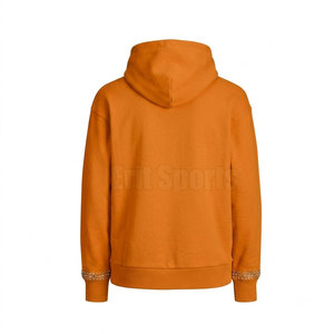Premium 100% Cotton Winter Hooded Pullover <b>Rhinestone</b> <b>Hoodies</b> with Sparkling Crystal Comfortable Streetwear for Men - Product Image 2