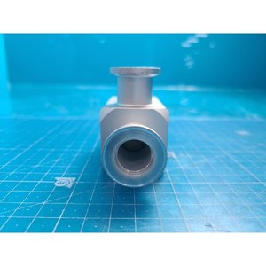 Vanne d'angle à vide poussé SMC XLH-16, utilisée comme pièce détachée pour équipement semi-conducteur d'occasion - Product Image 6