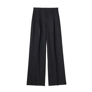 Pantalon décontracté droit pour homme, léger, écologique, respirant, coupe-vent, en toile, avec cordon de serrage, poches, coupe européenne, idéal pour l'été - Product Image 5