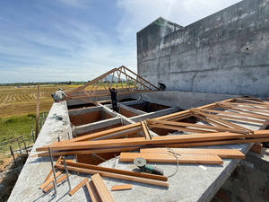 Eratek EC100.100 – Poutre de toit légère pour bâtiments résidentiels, poulaillers et porcheries – Système de toiture en acier léger G550 – Poutre légère - Product Image 6