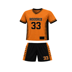 Maillot de lacrosse personnalisé OEM/ODM de haute qualité, sublimé, en maille réversible, épais, anti-boulochage, avec nom du joueur et gestion de l'humidité - Product Image 2