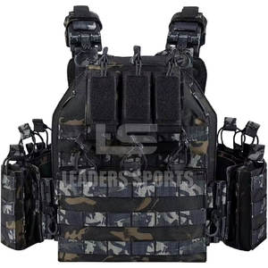 Chaleco Táctico Ajustable para Paintball - Chaleco Protector Cómodo e Impermeable de Poliéster/Nylon con Opciones Personalizables para Actividades al Aire Libre - Product Image 3