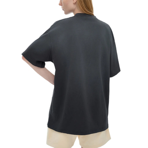 Artist industry Heavyweight Oversized <b>Acid</b> Wash T Shirt Blank Faded Vintage Cotton <b>Drop</b> Shoulder Tee - Product Image 3