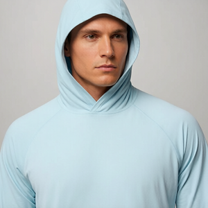 Sweat à capuche de pêche pour homme UPF 50+ à séchage rapide, manches longues, protection solaire, vêtement d'extérieur - Product Image 3