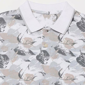 Polo de golf personnalisé pour homme de haute qualité, séchage rapide, imprimé, couleur unie, jersey à manches courtes, fourni par l'usine - Product Image 2