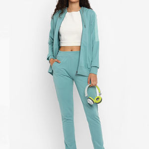 Ensemble de survêtement décontracté à capuche imprimé 2 pièces pour femme grande taille, idéal pour l'entraînement en extérieur, respirant et écologique, 100 % nylon - Product Image 4