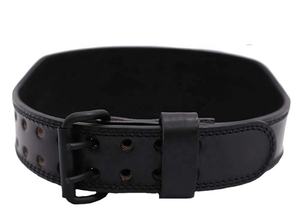 Ceinture de musculation unisexe en cuir véritable réglable - Product Image 2