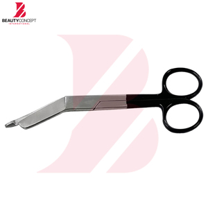 Tijeras de Trauma EMT Portátiles con Mango Negro, Tijeras para Vendajes de Acero Inoxidable, Herramienta Quirúrgica de Primeros Auxilios para Uso de Emergencia - Product Image 3