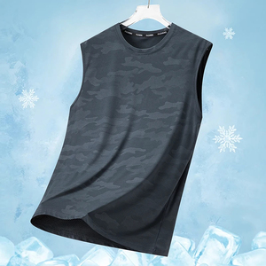 Camiseta Deportiva para Hombre, Transpirable, Absorbente de Humedad, Ropa Deportiva de Poliéster, Fabricante OEM - Product Image 4