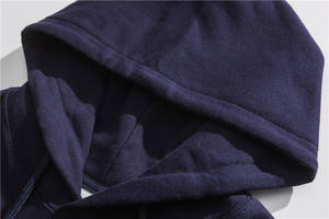 Sudadera con capucha Unisex de la mejor calidad, patrón de impresión en relieve, talla XS a 6XL, forro polar de algodón para invierno, uniforme de trabajo bordado personalizado - Product Image 5