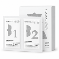 MAIGOOLE Kit de Patchs Points Noirs pour le Nez, Masque Facial Hydrogel, Bandes Nasales avec Écouvillon Nettoyant Double-Extrémité, Soin Zone T