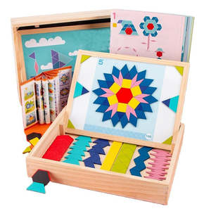 ¡Wudly 3D Magnético Tangram Puzzle Set Horas de construcción Resolver y disfrutar de la diversión! - Product Image 6