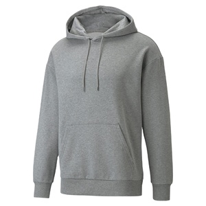 Sweat à capuche surdimensionné pour homme, 100% coton velours, délavé, avec logo imprimé numérique et en relief, style vintage, hiver - Product Image 1