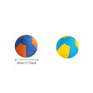 Colorful Inflatable Beach Ball 45cm Plastic <b>Toy</b> for Kids Unisex Outdoor Play - Product Image 1