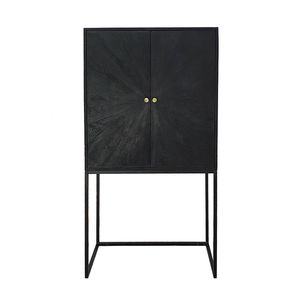 Mobile da soggiorno nero 31,5x16,5x60 - Product Image 2