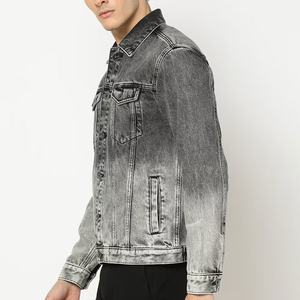 <b>Top</b> Selling Custom Design Men's and Unisex Winter Denim Jackets High Quality with Down Fill Fabric OEM Service Wholesale - Product Image 5
