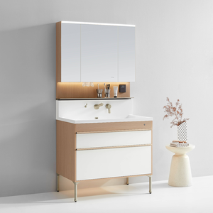 Pierre artificielle de luxe résistante à l'eau 25D haute qualité usine fourniture directe salle de bain vanité miroir intelligent chambre halls entrée - Product Image 3