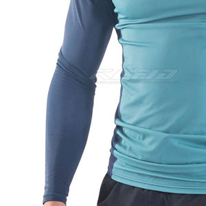 Breathable Active <b>Men</b> Compression Shirt Moisture Wicking <b>Stretch</b> Fitness Exercise Gym Sports Apparel - Product Image 5