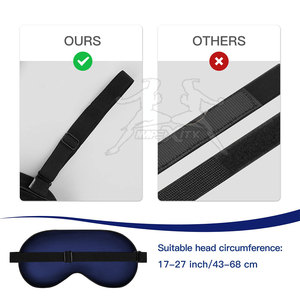 Antifaz para Dormir de Satén Moderno, Antifaz de Satén Premium con Diseño Transpirable y Ajuste Relajado - Product Image 3