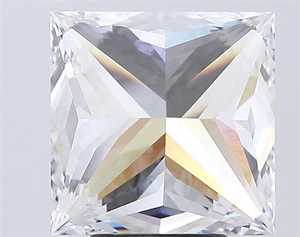 Diamante suelto cultivado en laboratorio de 7.00 quilates, corte princesa, color E, certificado IGI, claridad VVS2, para colgante de diamante solitario grande. - Product Image 2