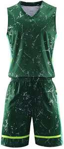 Ensembles d'uniformes de basketball personnalisés haut de gamme pour hommes – Maillot et short de sport respirants en polyester noir par sublimation - Product Image 2