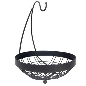 Panier à fruits en métal au design élégant pour comptoir de cuisine, table à manger, rangement décoratif - Product Image 1