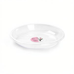 Pots de pépinière transparents de 20 cm, Plato Maceta PS Bottom Flowerpot - Product Image 1