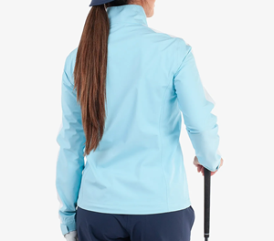 Veste de golf d'hiver à capuche personnalisée OEM unisexe, respirante, imperméable, performante, avec logo sur le devant - Product Image 6