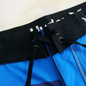 <b>Men's</b> Quick Dry Board Shorts High Waist Drawstring Eco-Friendly Beach Surf <b>Trunks</b> Wholesale - Product Image 5