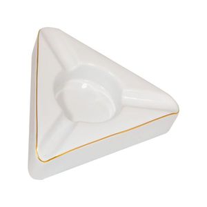 Cendrier carré Trident noir en aluminium sans fumée, style artisanal, moderne, luxueux, durable, résistant à la chaleur, porte-cigares - Product Image 3